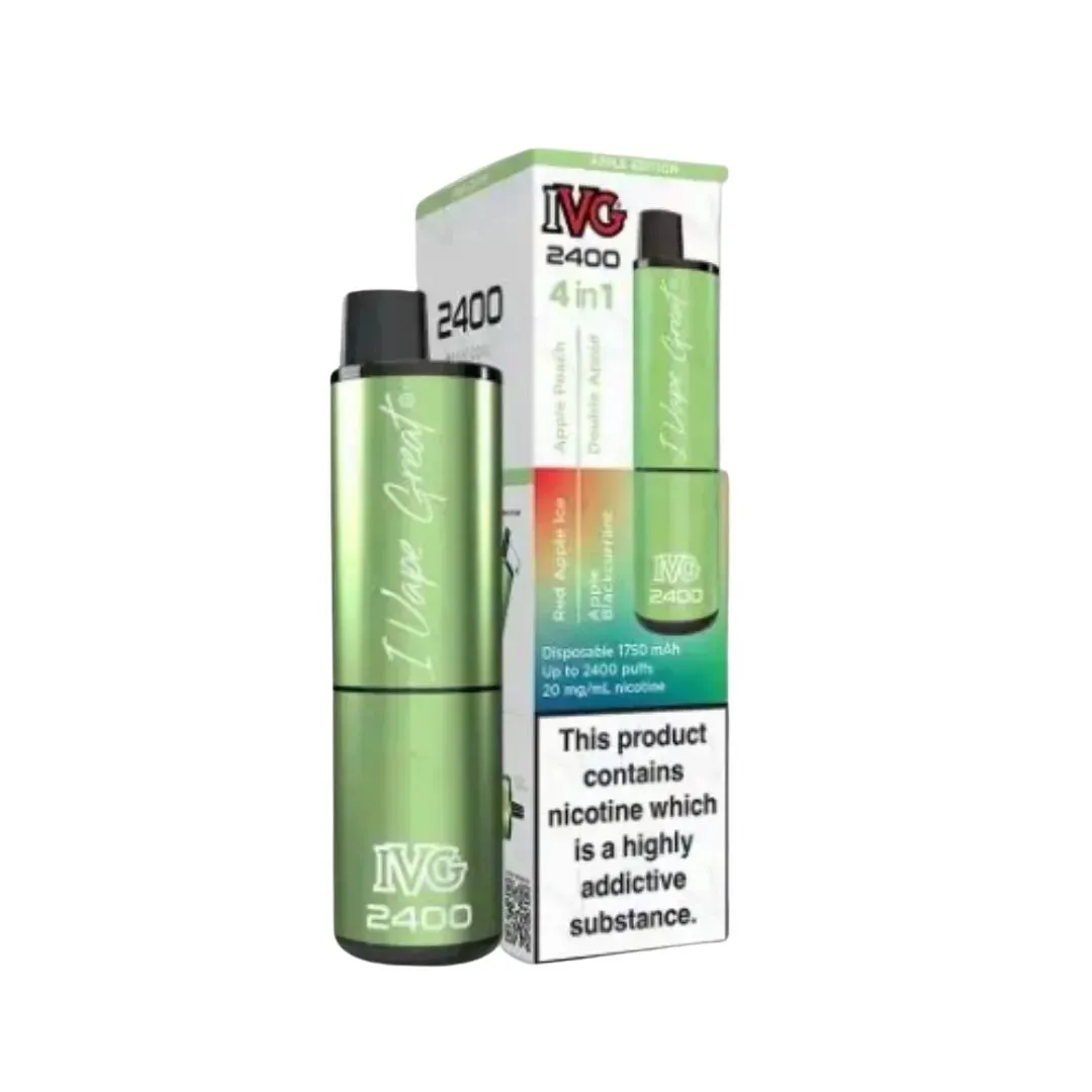 Buy IVG 2400 Reload 4-in-1 Kit | £10.89 - Vape Fair