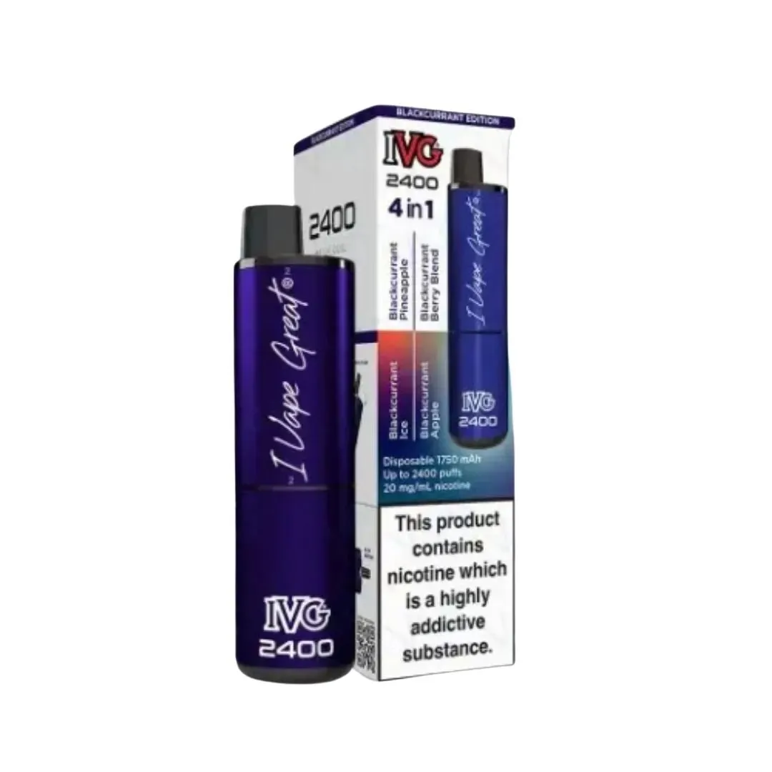 Buy IVG 2400 Reload 4-in-1 Kit | £10.89 - Vape Fair