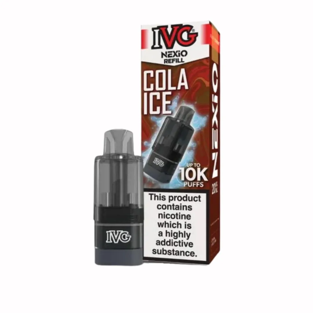 Buy IVG Nexio 10K Prefilled Vape Pods | £4.49 - Vape Fair