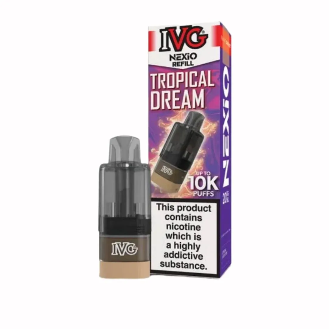 Buy IVG Nexio 10K Prefilled Vape Pods | £4.49 - Vape Fair
