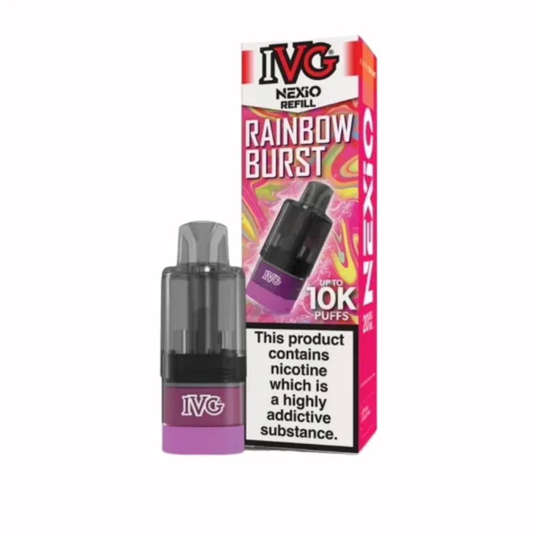 Buy IVG Nexio 10K Prefilled Vape Pods | £4.49 - Vape Fair