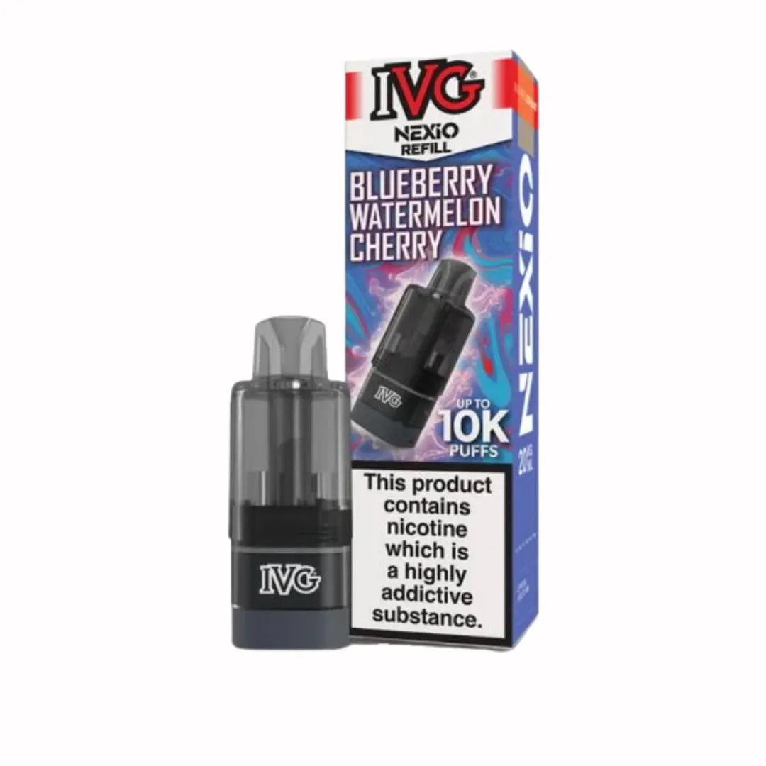 Buy IVG Nexio 10K Prefilled Vape Pods | £4.49 - Vape Fair