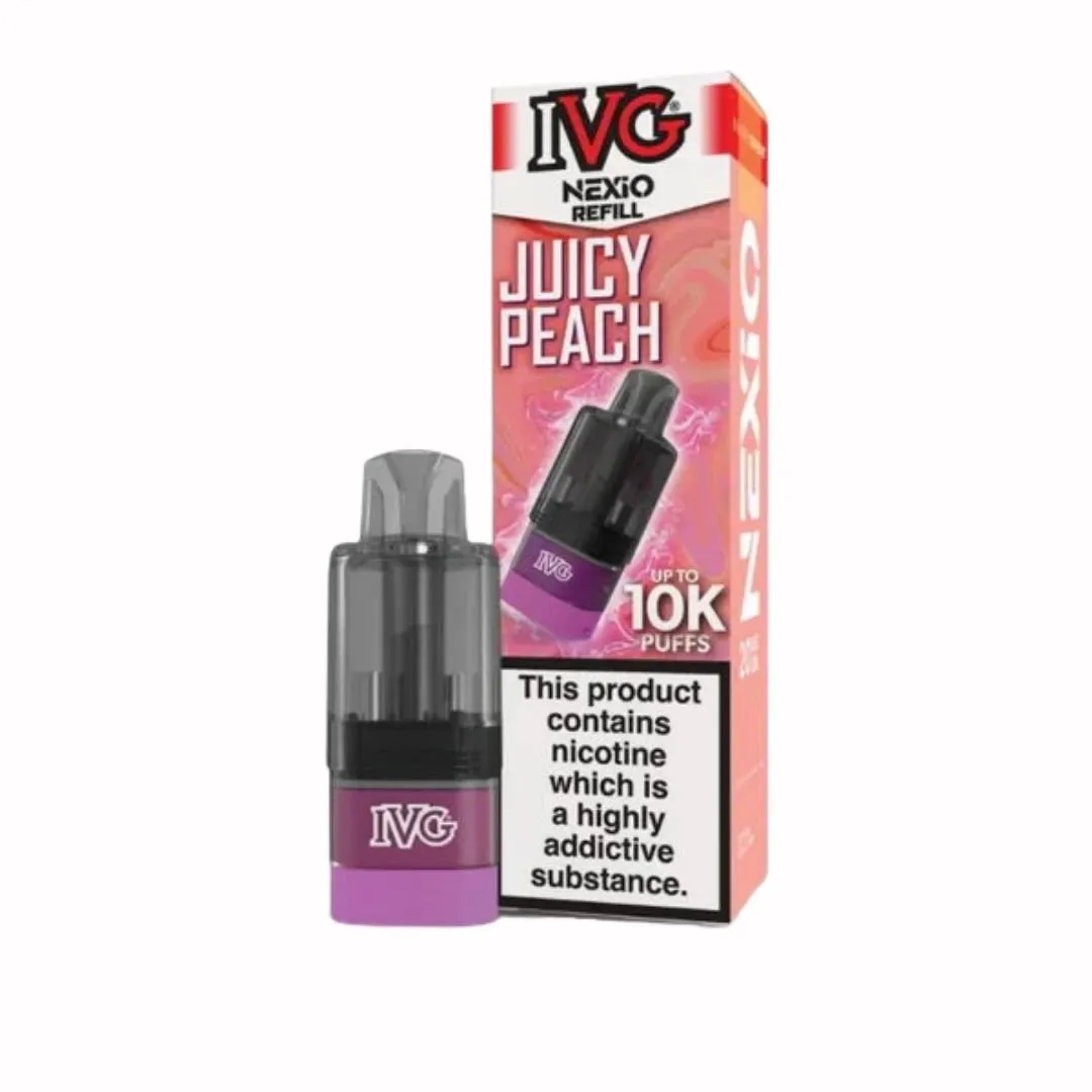 Buy IVG Nexio 10K Prefilled Vape Pods | £4.49 - Vape Fair