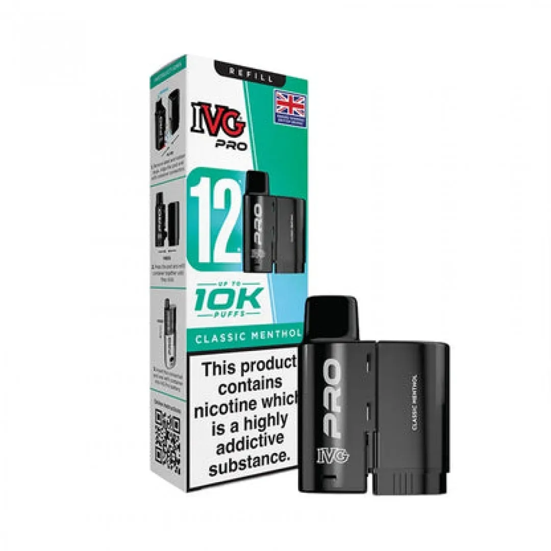 Buy IVG Pro Refills By IVG | £5.79 - Vape Fair