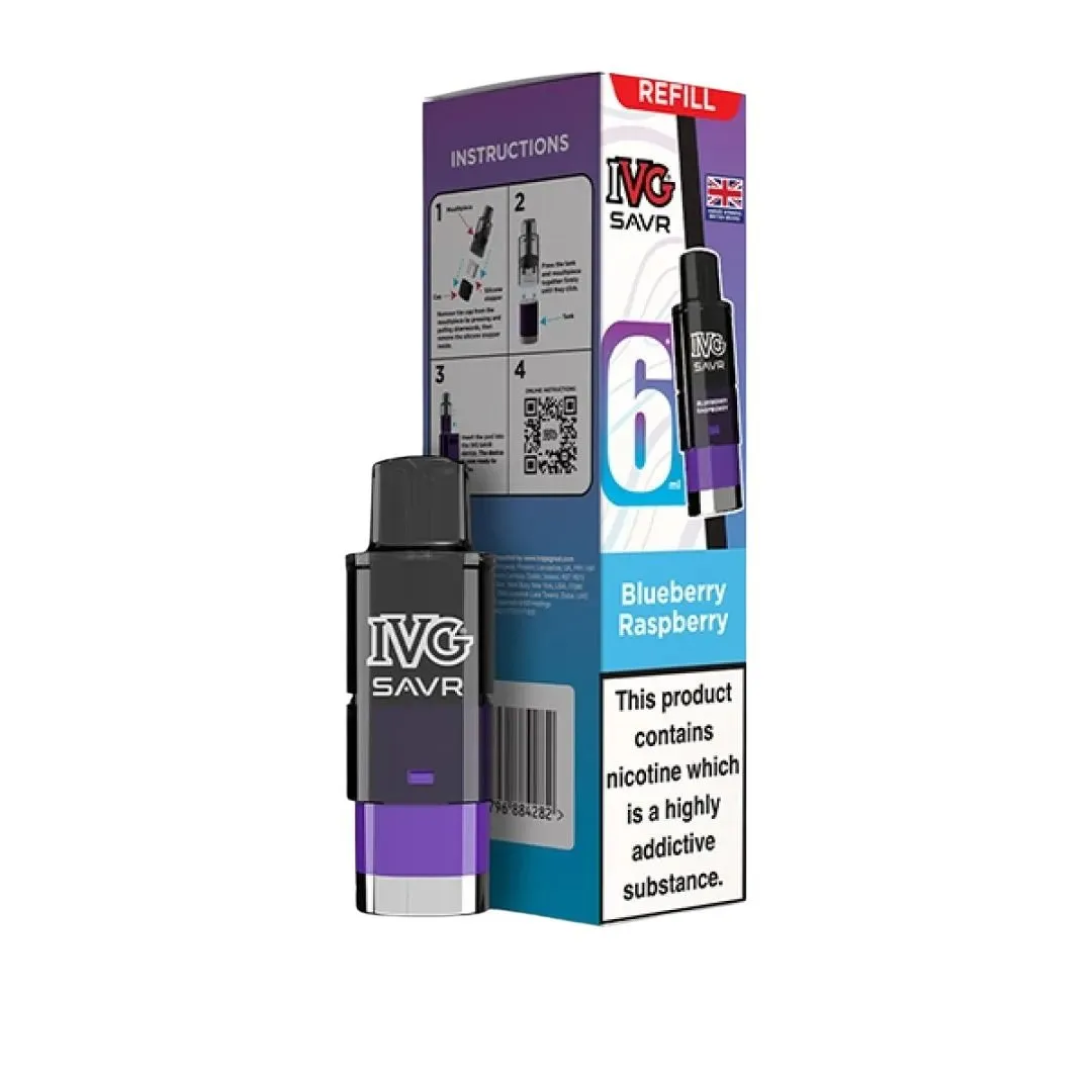 Buy IVG SAVR Prefilled Pods | £3.89 - Vape Fair