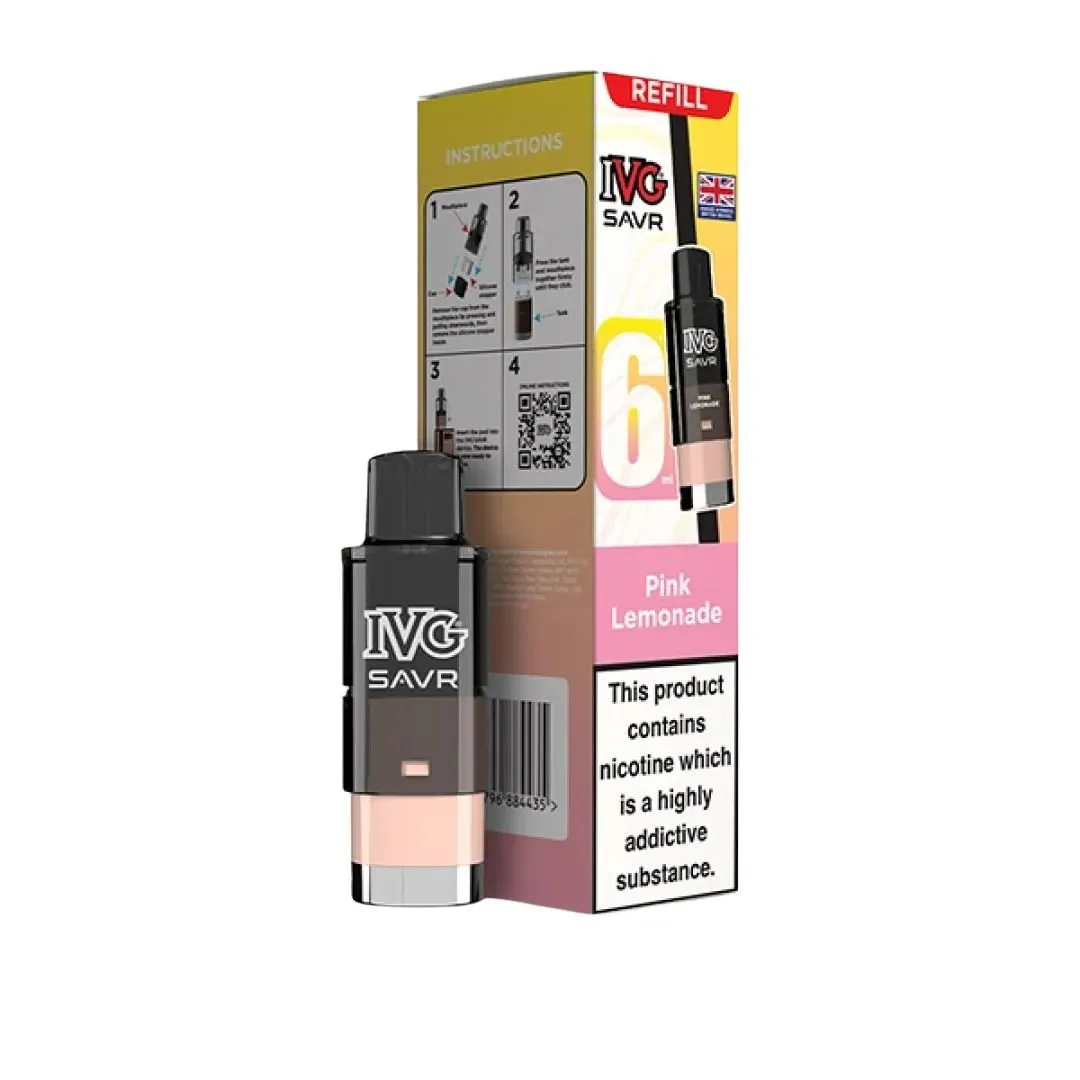 Buy IVG SAVR Prefilled Pods | £3.89 - Vape Fair