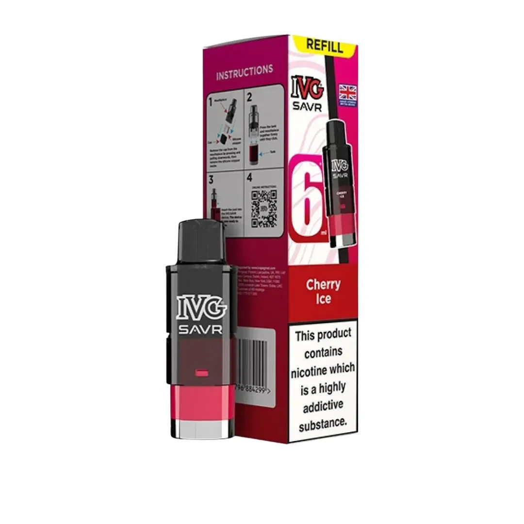 Buy IVG SAVR Prefilled Pods | £3.89 - Vape Fair