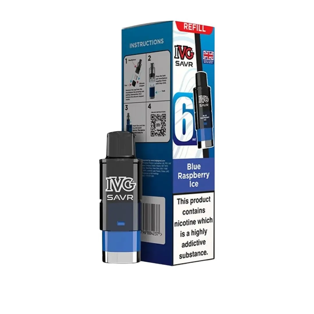 Buy IVG SAVR Prefilled Pods | £3.89 - Vape Fair