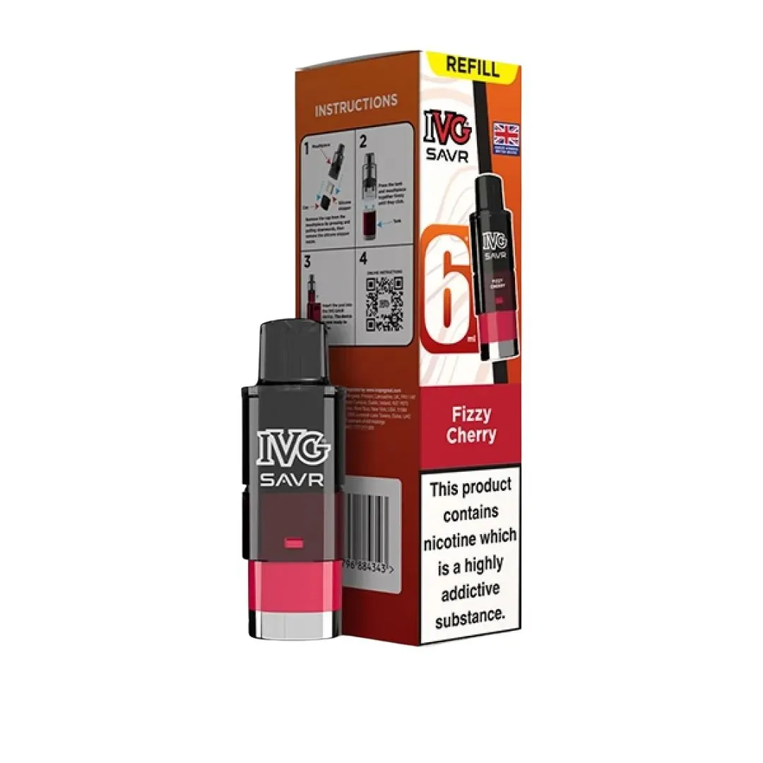 Buy IVG SAVR Prefilled Pods | £3.89 - Vape Fair