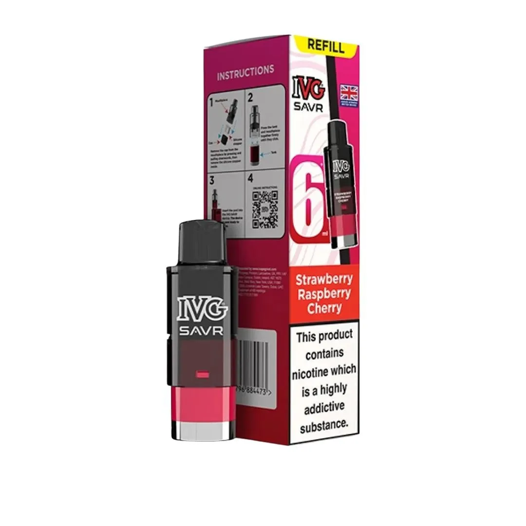 Buy IVG SAVR Prefilled Pods | £3.89 - Vape Fair