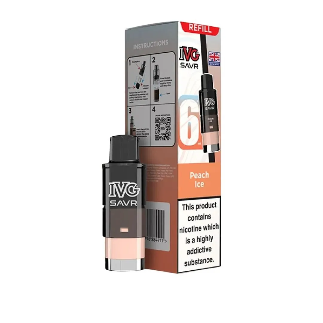 Buy IVG SAVR Prefilled Pods | £3.89 - Vape Fair
