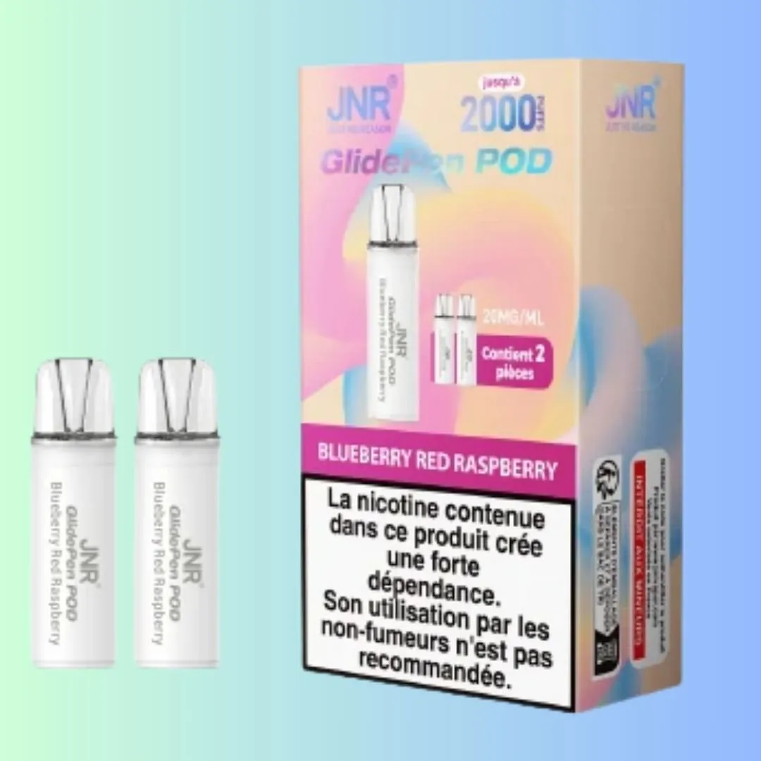 JNR Glide Pen 1000 Puffs Prefilled Replacement Pods