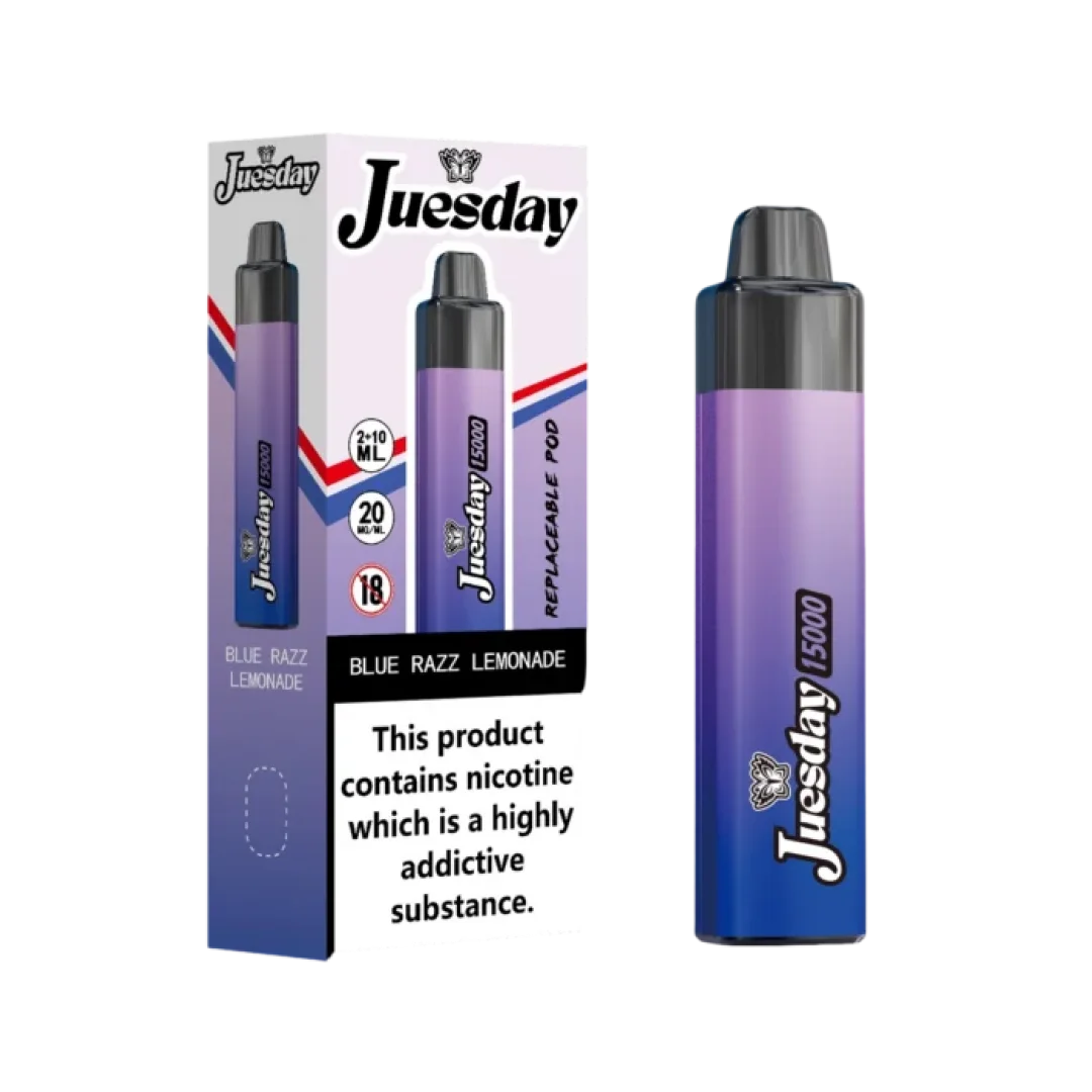 Buy Juesday 15000 Puffs Kit | Only £8.59 - Vape Fair