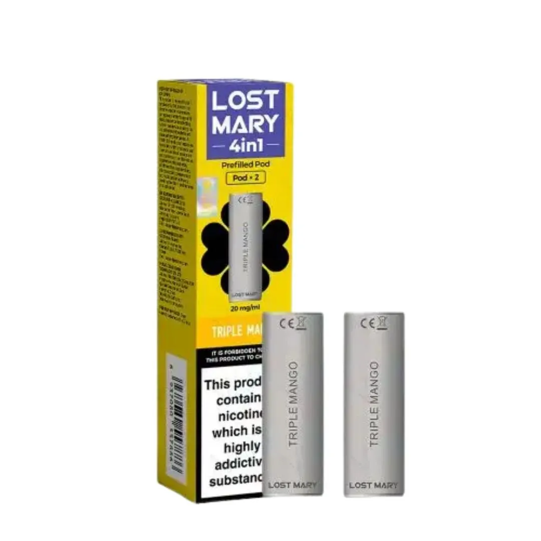 Buy Lost Mary 4 in 1 3200 Puffs Pod Kit | £4.39 - Vape Fair