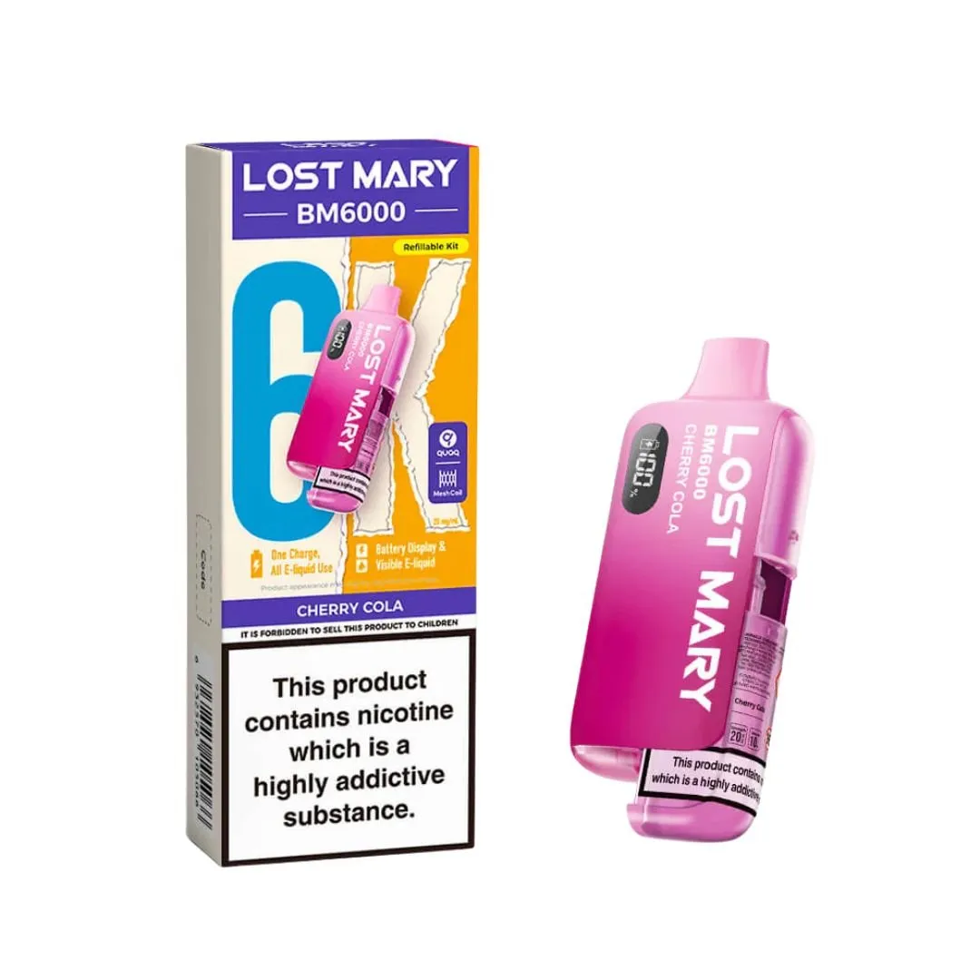 Buy Lost Mary BM6000 Prefilled Kit | £10.49 - Vape Fair