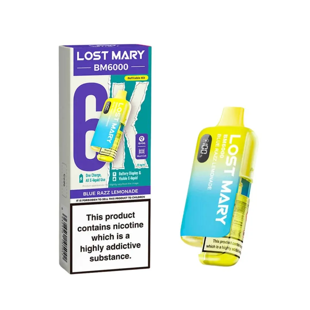 Buy Lost Mary BM6000 Prefilled Kit | £10.49 - Vape Fair