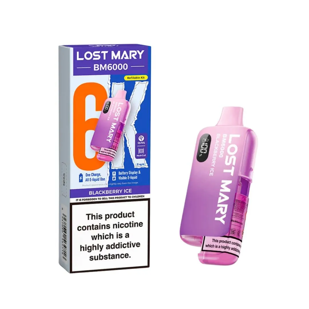Buy Lost Mary BM6000 Prefilled Kit | £10.49 - Vape Fair