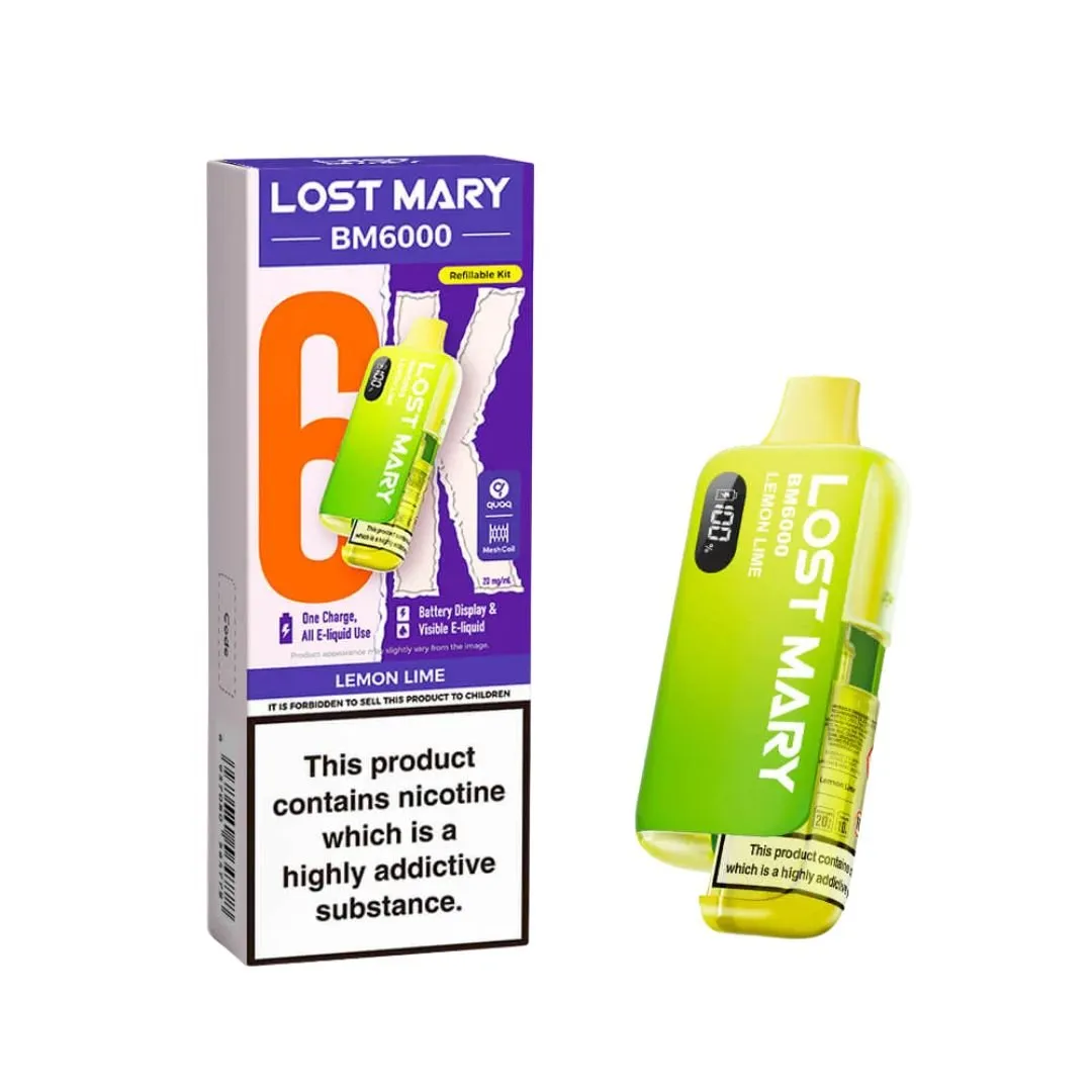 Buy Lost Mary BM6000 Prefilled Kit | £10.49 - Vape Fair