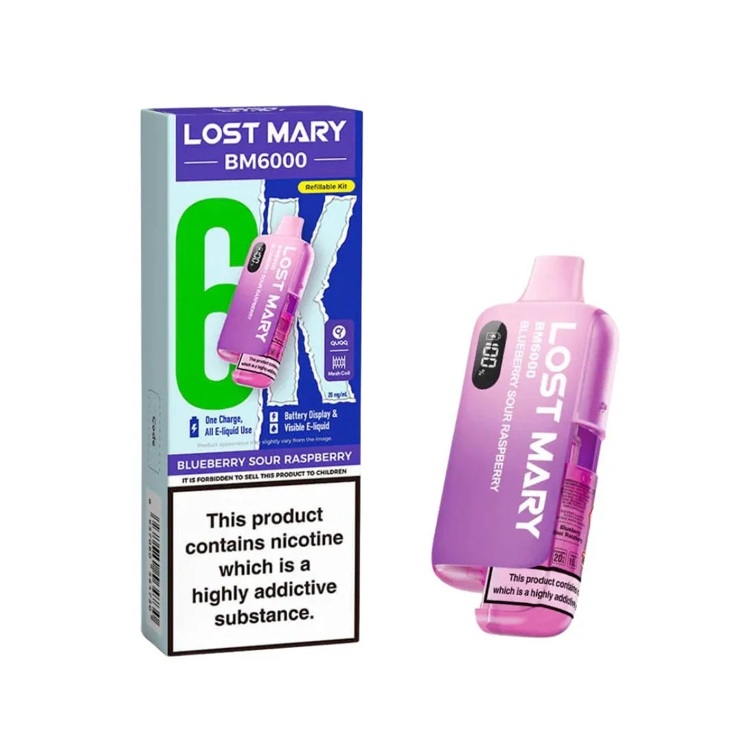 Buy Lost Mary BM6000 Prefilled Kit | £10.49 - Vape Fair