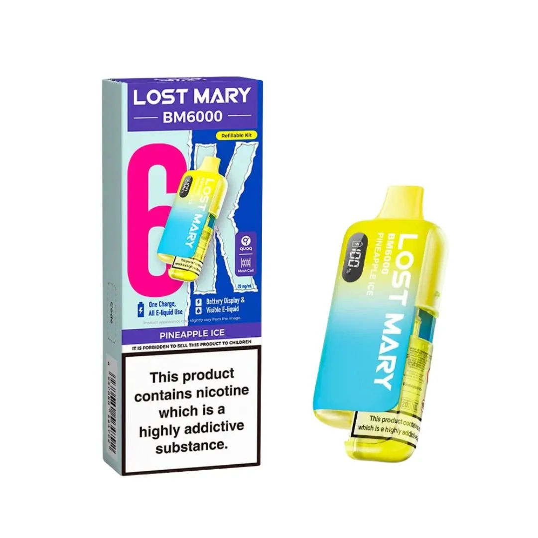 Buy Lost Mary BM6000 Prefilled Kit | £10.49 - Vape Fair