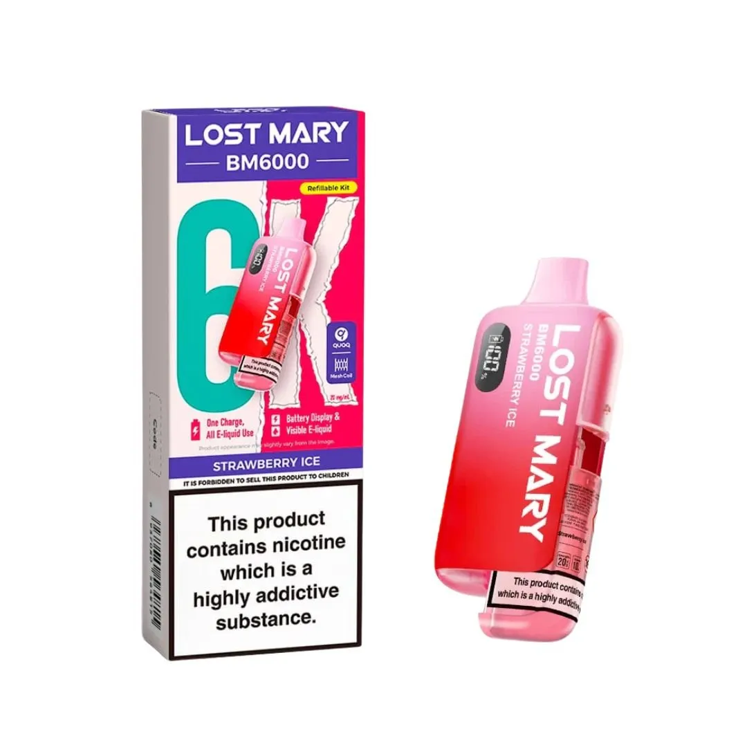 Buy Lost Mary BM6000 Prefilled Kit | £10.49 - Vape Fair
