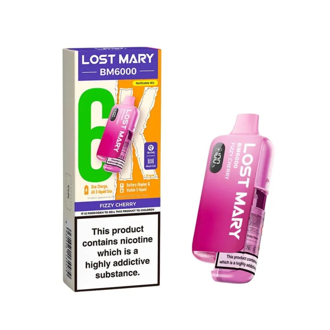 Buy Lost Mary BM6000 Prefilled Kit | £10.49 - Vape Fair