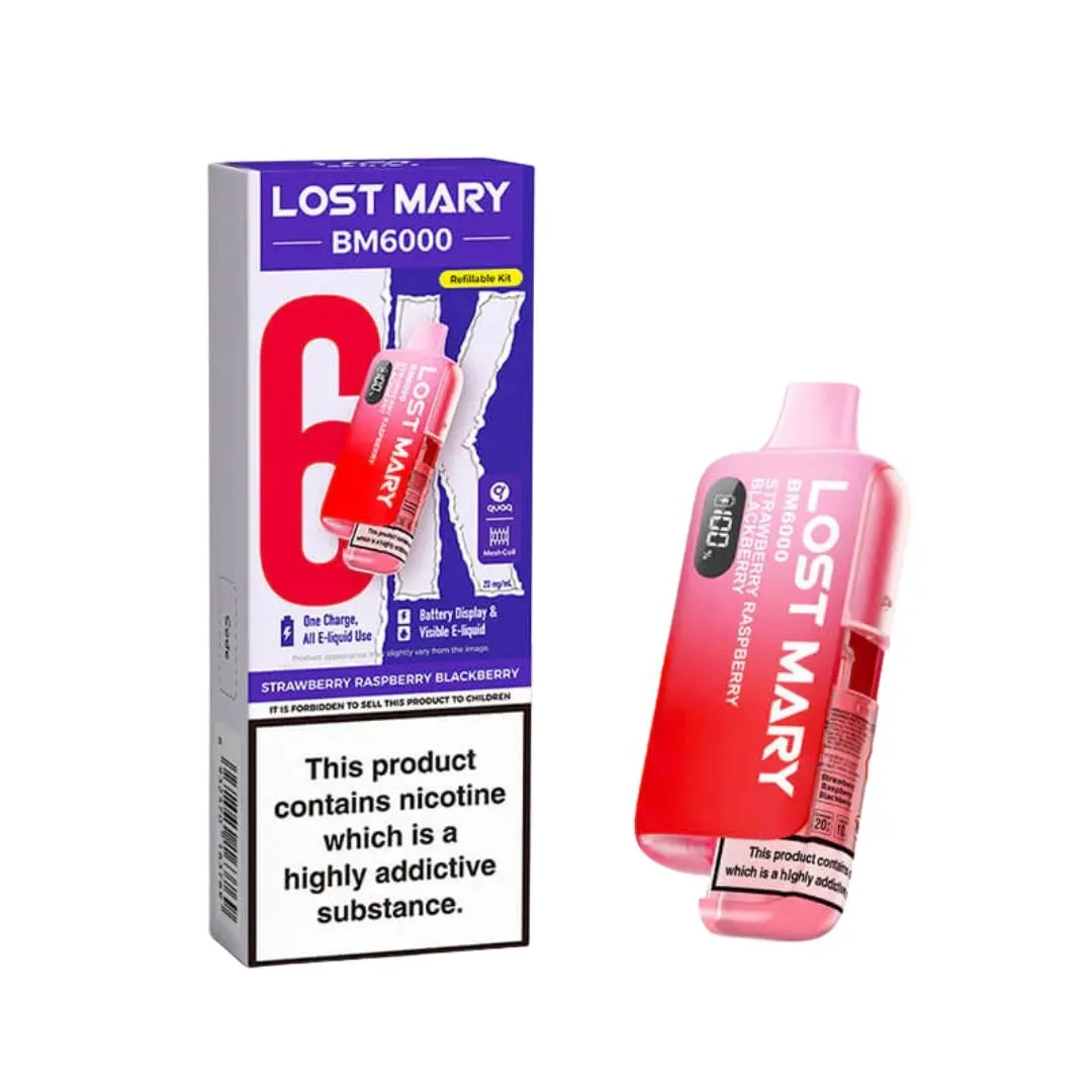 Buy Lost Mary BM6000 Prefilled Kit | £10.49 - Vape Fair