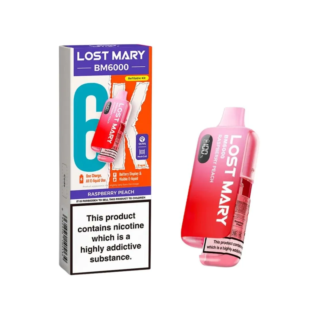 Buy Lost Mary BM6000 Prefilled Kit | £10.49 - Vape Fair