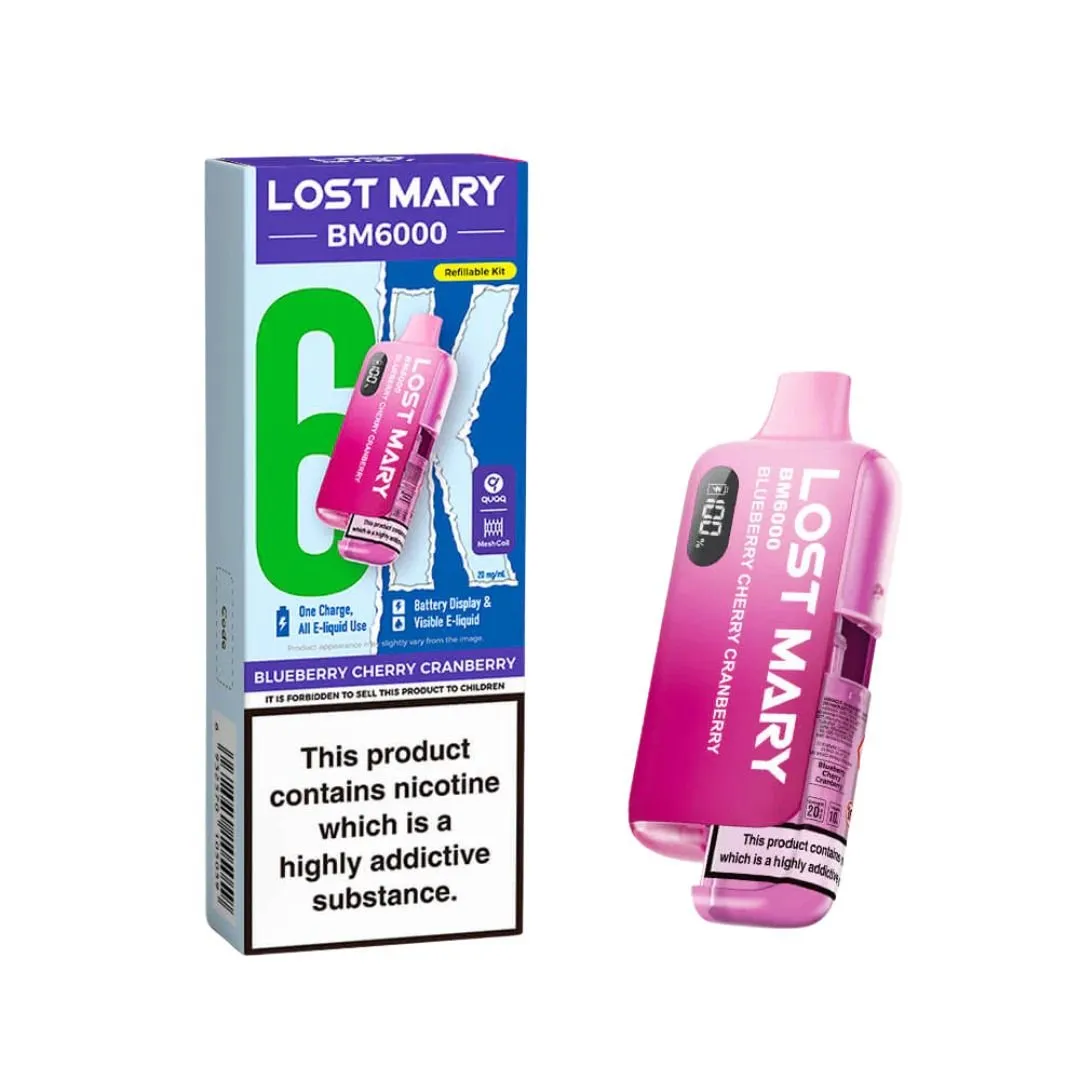 Buy Lost Mary BM6000 Prefilled Kit | £10.49 - Vape Fair