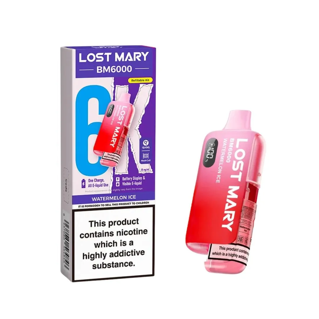 Buy Lost Mary BM6000 Prefilled Kit | £10.49 - Vape Fair