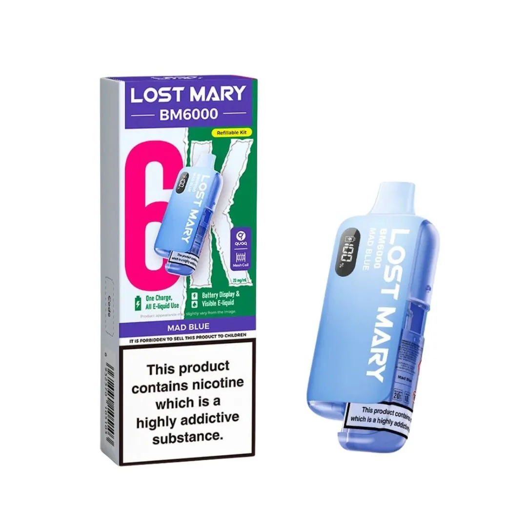 Buy Lost Mary BM6000 Prefilled Kit | £10.49 - Vape Fair