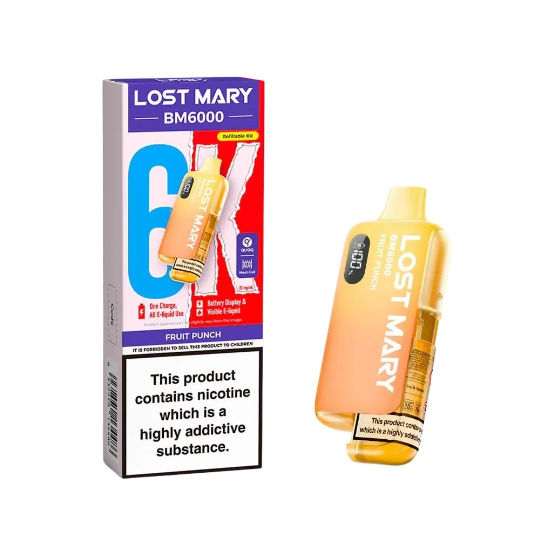 Buy Lost Mary BM6000 Prefilled Kit | £10.49 - Vape Fair