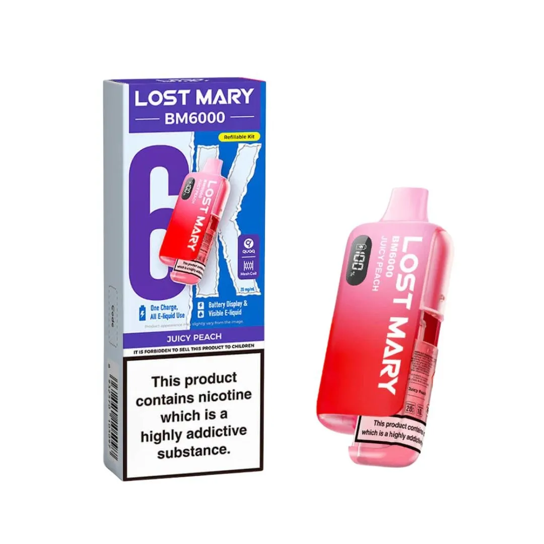 Buy Lost Mary BM6000 Prefilled Kit | £10.49 - Vape Fair