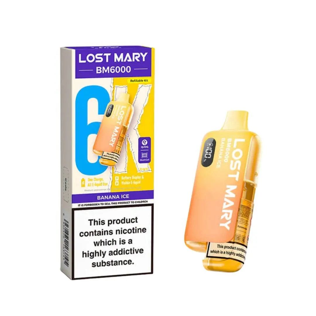 Buy Lost Mary BM6000 Prefilled Kit | £10.49 - Vape Fair