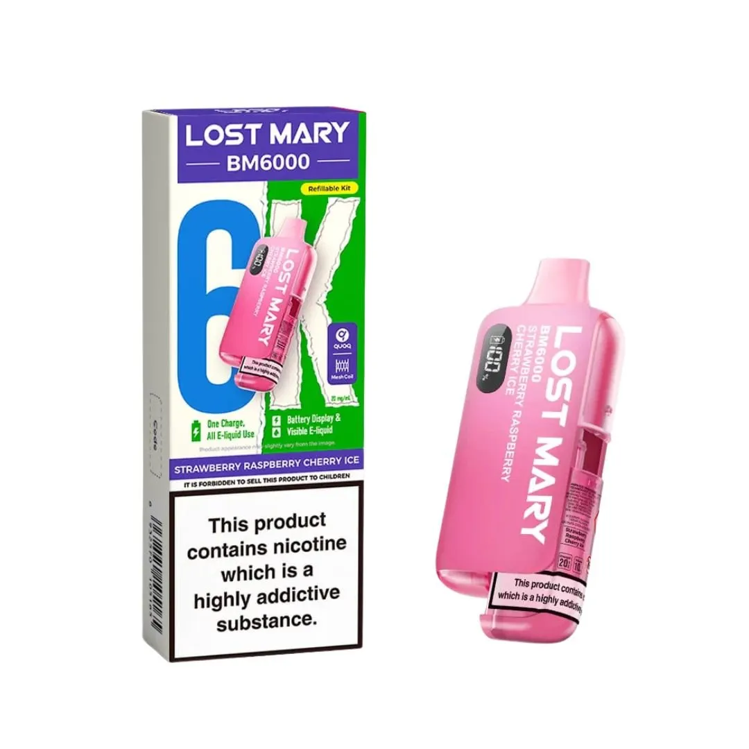 Buy Lost Mary BM6000 Prefilled Kit | £10.49 - Vape Fair