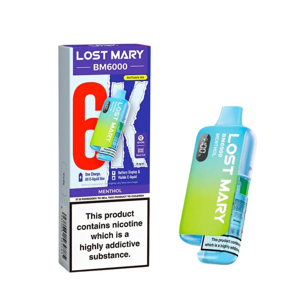 Buy Lost Mary BM6000 Prefilled Kit | £10.49 - Vape Fair