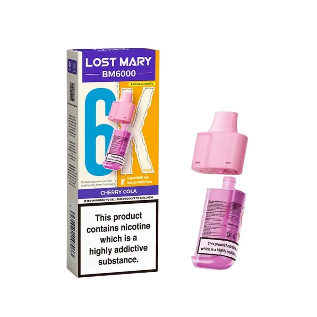 Buy Lost Mary BM6000 Prefilled Pods | £6.00 - Vape Fair