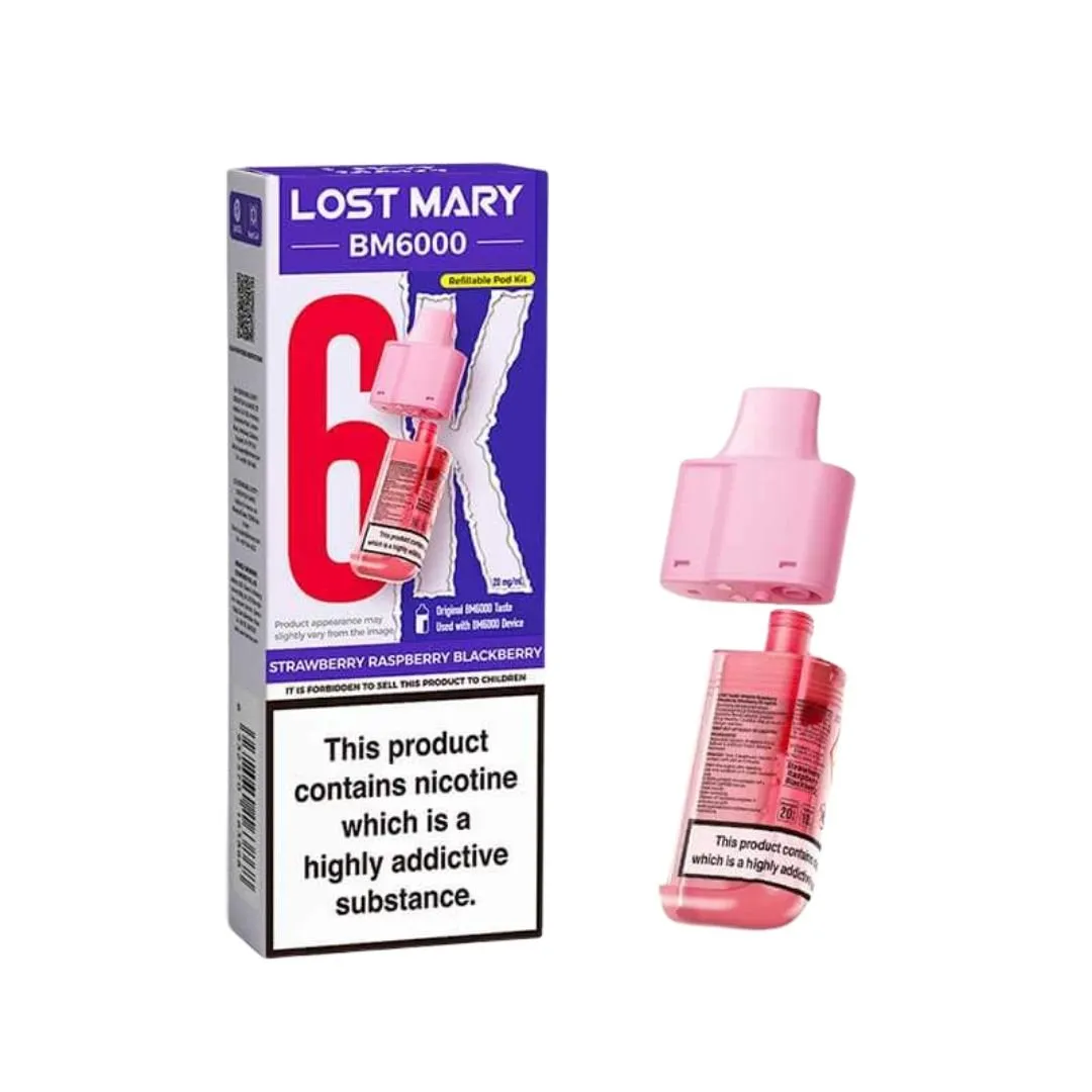 Buy Lost Mary BM6000 Prefilled Pods | £6.00 - Vape Fair