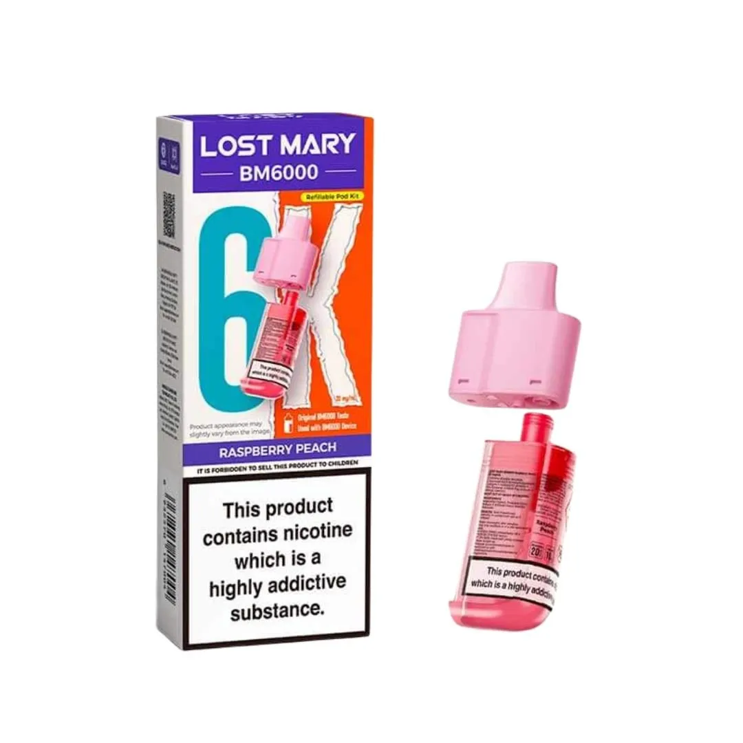Buy Lost Mary BM6000 Prefilled Pods | £6.00 - Vape Fair