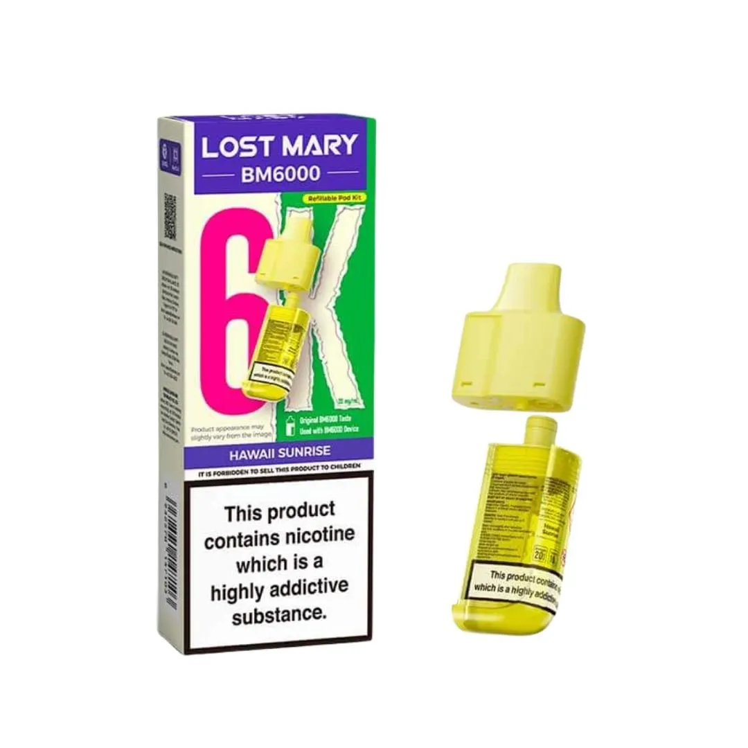 Buy Lost Mary BM6000 Prefilled Pods | £6.00 - Vape Fair