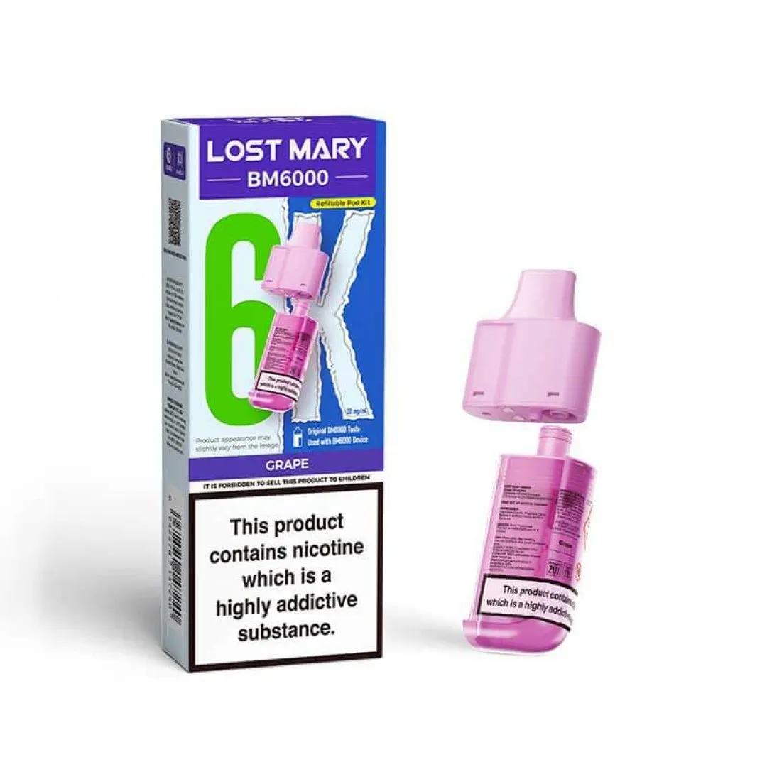 Lost Mary BM6000 Prefilled Pods | Vape Fair
