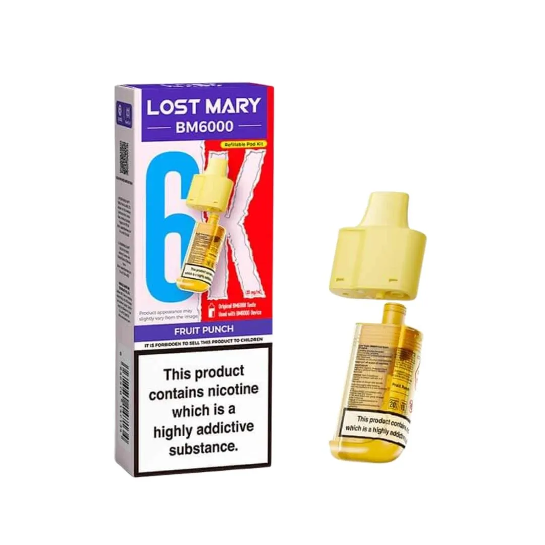 Buy Lost Mary BM6000 Prefilled Pods | £6.00 - Vape Fair