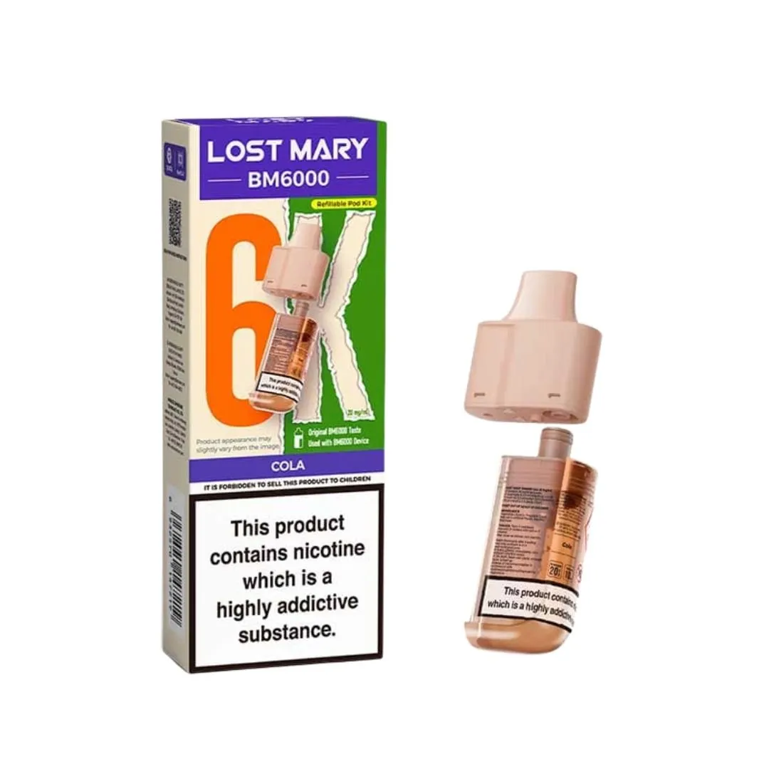 Buy Lost Mary BM6000 Prefilled Pods | £6.00 - Vape Fair