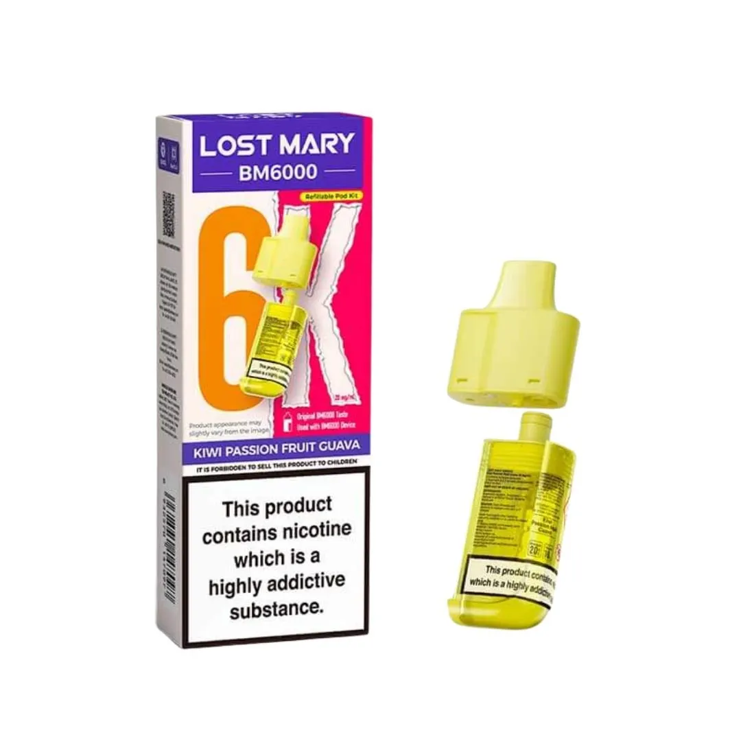 Buy Lost Mary BM6000 Prefilled Pods | £6.00 - Vape Fair