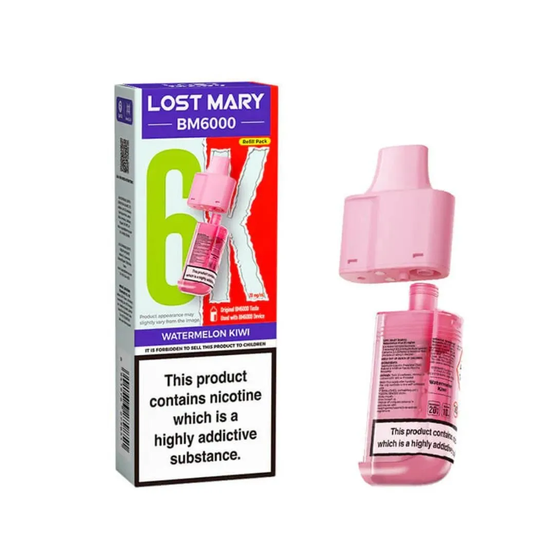 Buy Lost Mary BM6000 Prefilled Pods | £6.00 - Vape Fair
