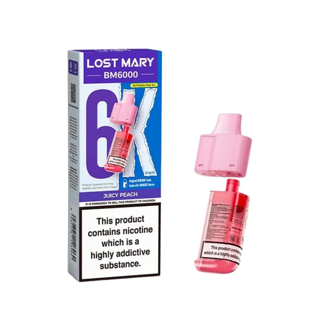 Buy Lost Mary BM6000 Prefilled Pods | £6.00 - Vape Fair
