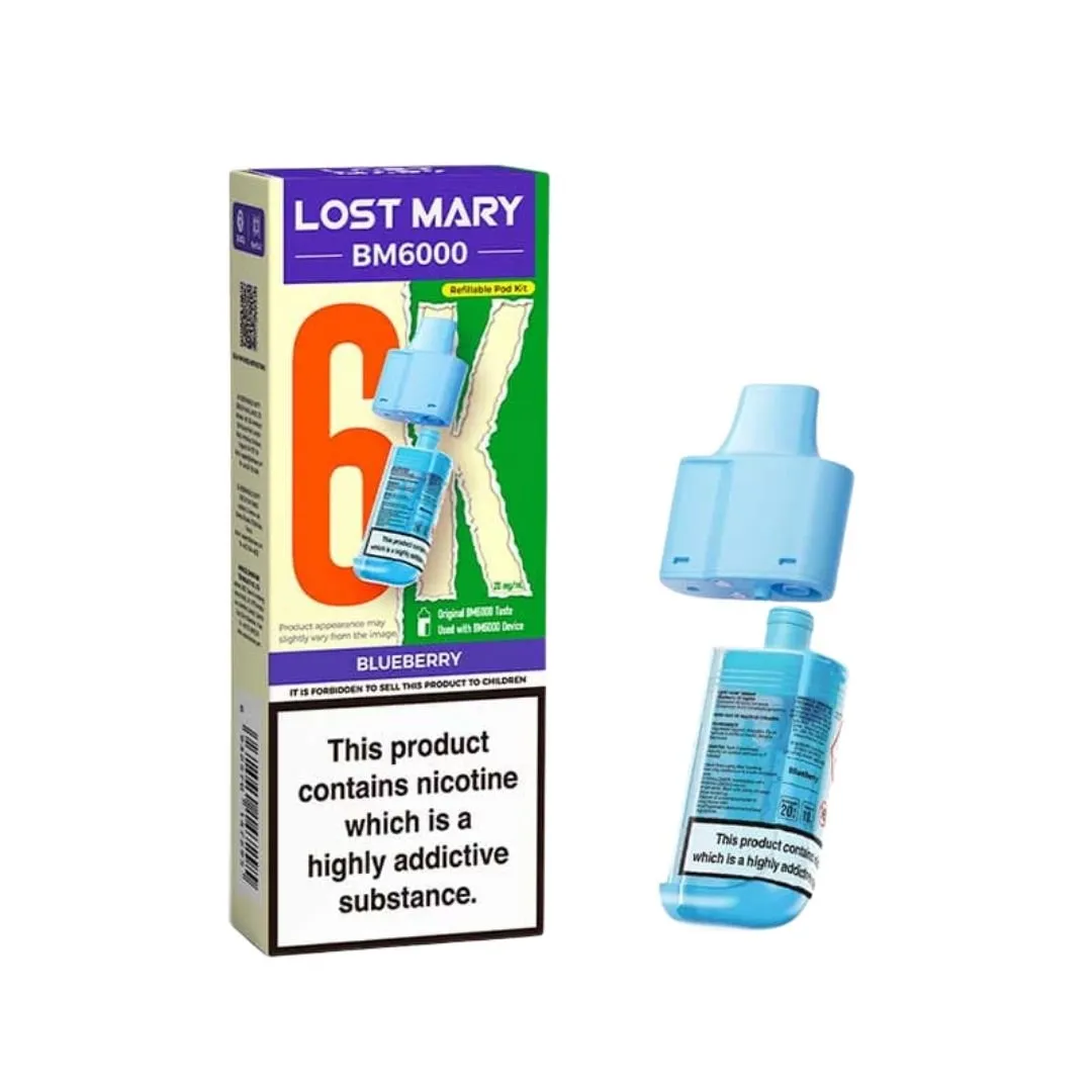 Buy Lost Mary BM6000 Prefilled Pods | £6.00 - Vape Fair