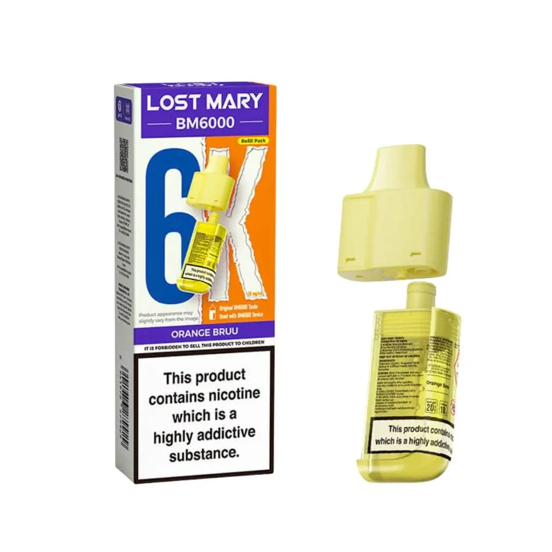 Buy Lost Mary BM6000 Prefilled Pods | £6.00 - Vape Fair