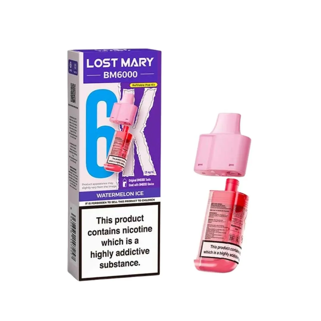 Buy Lost Mary BM6000 Prefilled Pods | £6.00 - Vape Fair
