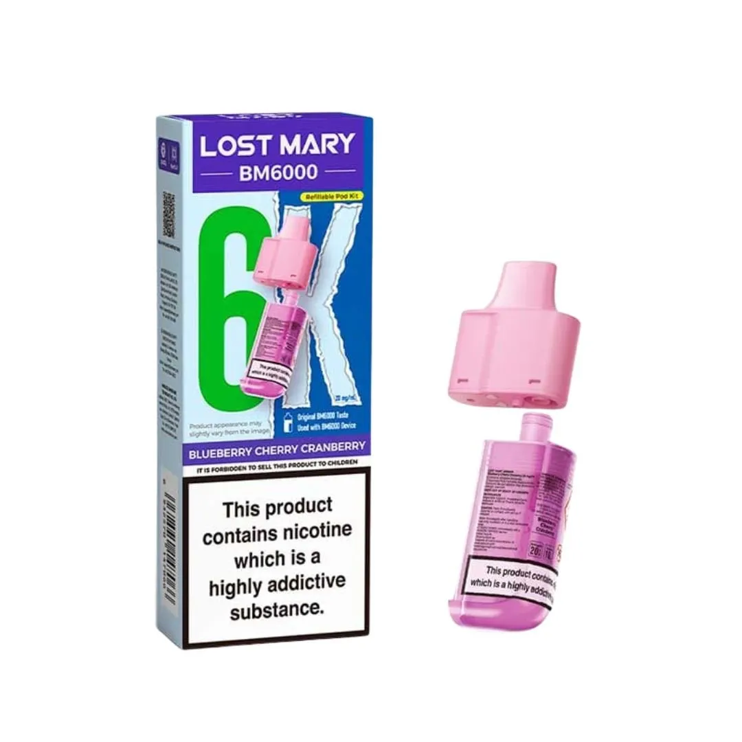 Buy Lost Mary BM6000 Prefilled Pods | £6.00 - Vape Fair
